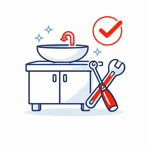 Instalator montaj chiuvetă și lavoar