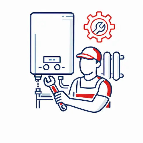 Instalator montează și repară centrală termică