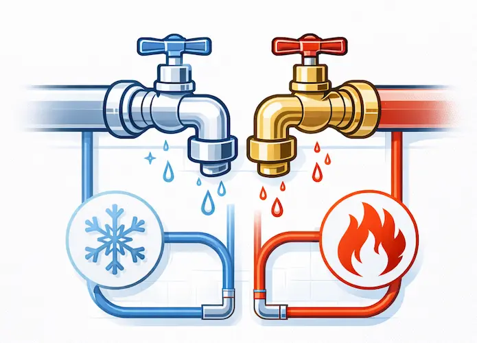 Instalator rețele casnice de apă rece și caldă