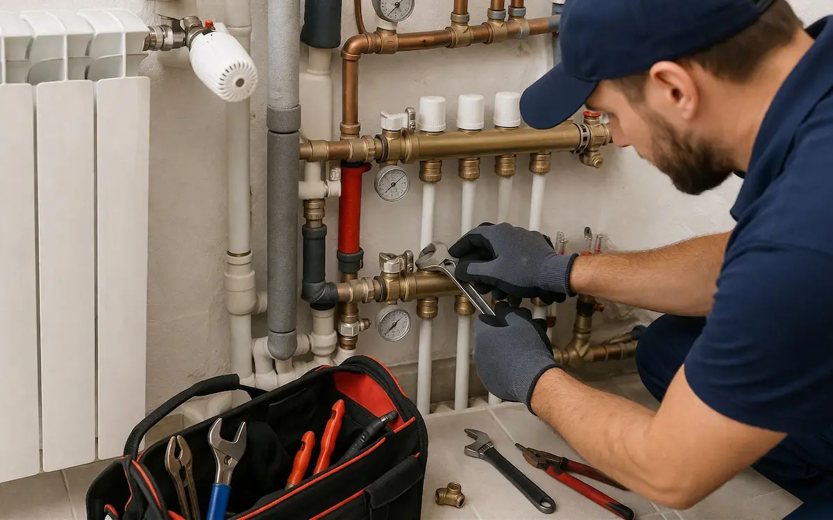 Instalator care efectueaza reparatii instalatii termice si calorifere in Bucuresti