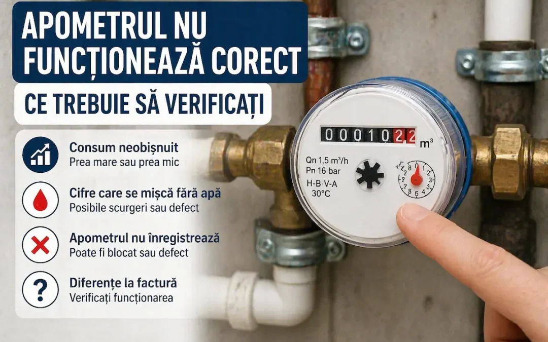 Apometrul nu funcționează corect – ce trebuie să verificați